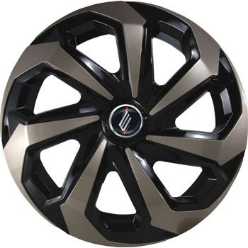 TAPA LLANTA 1406 SPIDER BLACK GOLD ARO 14" Elitte