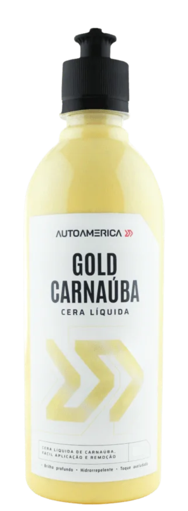 AUTOAMERICA CERA DE CARNAUBA LIQUIDA GOLD 300ML