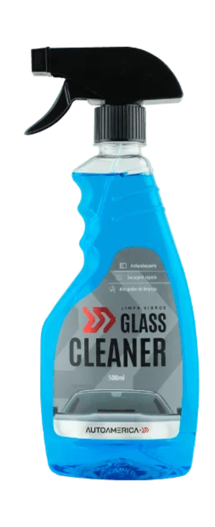 AUTOAMERICA GLASS CLEANER LIMPA VIDRIO AZUL 500ML
