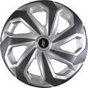 TAPA LLANTA 1401 SPIDER SILVER GRAPHITE ARO 14"Elitte