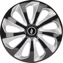 TAPA LLANTA 4704 VELOX 14 NEGRO/GRIS Elitte